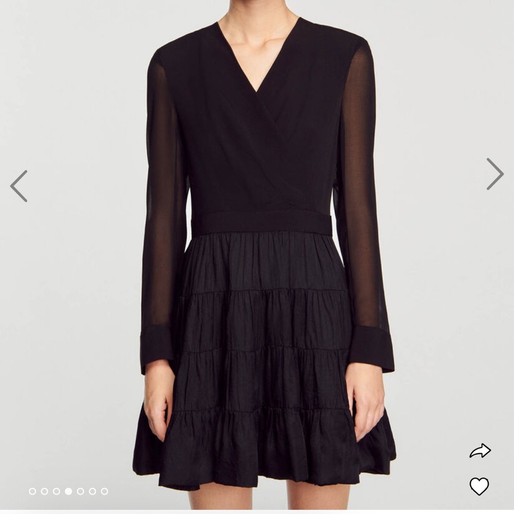 SANDRO Ginette Dress in a size 40 - NWT !